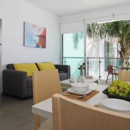 Апартаменты Niovi - Coralli Beachfront Протарас